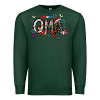 Sports Green christmas nurse qma Premium Sweatshirt - CowhideDigitalArt