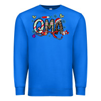 True Royal christmas nurse qma Premium Sweatshirt - CowhideDigitalArt