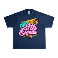 Navy hello 4th grade Urban Heavy Tee - JahusDesignShop