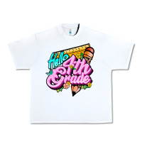 White hello 4th grade Urban Heavy Tee - JahusDesignShop