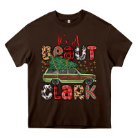 Chocolate Brown it s a beaut clark Heavy Core Tee - MaliasSmallBusiness
