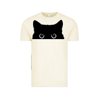 Vintage Arctic Peeking Cat Vintage Tee - maiPhamDesign