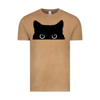 Vintage Camel Peeking Cat Vintage Tee - maiPhamDesign