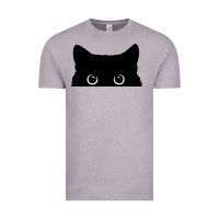 Vintage Zinc Peeking Cat Vintage Tee - maiPhamDesign