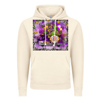 Vintage Artic Mardi Gras gnome on the truck Vintage Hoodie - NancyCooperArtShop