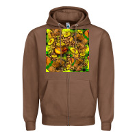 Chestnut St. Patrick's Chicken With Pot Of Gold Zipper Hoodie - FaDigitalArtStudio
