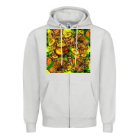 St. Patrick's Chicken With Pot Of Gold Zipper Hoodie | Teevron