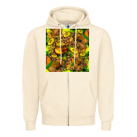 Sandshell St. Patrick's Chicken With Pot Of Gold Zipper Hoodie - FaDigitalArtStudio
