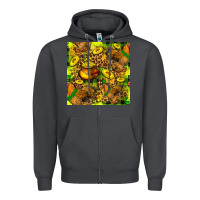 Smoke St. Patrick's Chicken With Pot Of Gold Zipper Hoodie - FaDigitalArtStudio