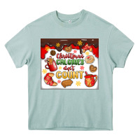 Arona christmas calories don't count Heavy Core Tee - MaliasSmallBusiness
