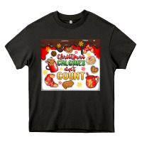 Asphalt christmas calories don't count Heavy Core Tee - MaliasSmallBusiness