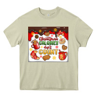 Mossy christmas calories don't count Heavy Core Tee - MaliasSmallBusiness