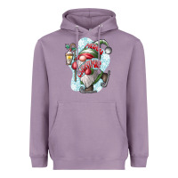 Lavender merry Christmas gnome Heavyweight Hoodie - CowhideDigitalArt