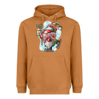 Meerkat merry Christmas gnome Heavyweight Hoodie - CowhideDigitalArt