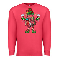 Cardinal I'm The wine Lover Elf Premium Sweatshirt - CowhideDigitalArt