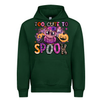 Forest Green wicked cute too cute to spook Urban Hoodie - BarkalooDesign