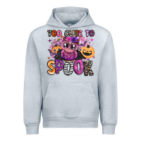 Heather Grey wicked cute too cute to spook Urban Hoodie - BarkalooDesign