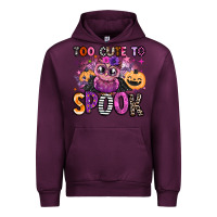 Mauve Wine wicked cute too cute to spook Urban Hoodie - BarkalooDesign