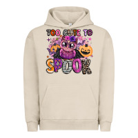 Pigment French Oak wicked cute too cute to spook Urban Hoodie - BarkalooDesign