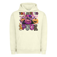 Pigment Pistachio wicked cute too cute to spook Urban Hoodie - BarkalooDesign