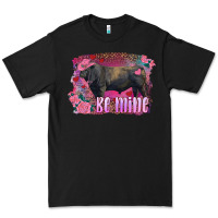 Black be mine black angus bull Premium Tee - RanaPortraitStore