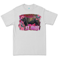 Dove Grey be mine black angus bull Premium Tee - RanaPortraitStore