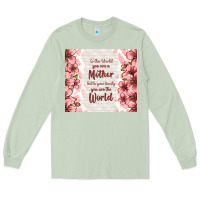 Matcha to the world you are a mother but to your family y Long Sleeve Tee - TumblerDesignByShophia