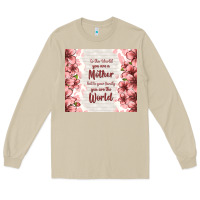 Mushroom to the world you are a mother but to your family y Long Sleeve Tee - TumblerDesignByShophia