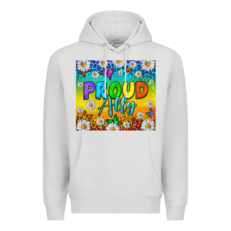 Lgbtq+ Proud Ally With Daisy Tumbler Premium Hoodie by BundleAndBundleShop | Teevron