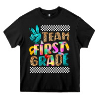 Black team first grade Heavy Core Tee - NancyCooperArtShop