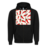 Black mexico seamless pattern Zipper Hoodie - FaDigitalArtStudio