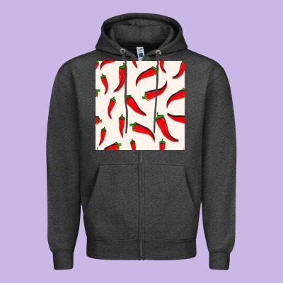 Mexico Seamless Pattern Zipper Hoodie Designed By Fadigitalartstudio