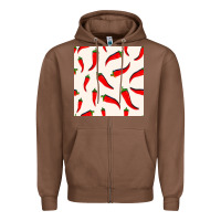 Chestnut mexico seamless pattern Zipper Hoodie - FaDigitalArtStudio