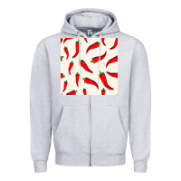 Heather Grey mexico seamless pattern Zipper Hoodie - FaDigitalArtStudio