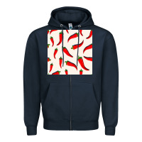 Navy mexico seamless pattern Zipper Hoodie - FaDigitalArtStudio