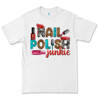 White nail polish junkie bbs Premium Tee - BundleAndBundleShop