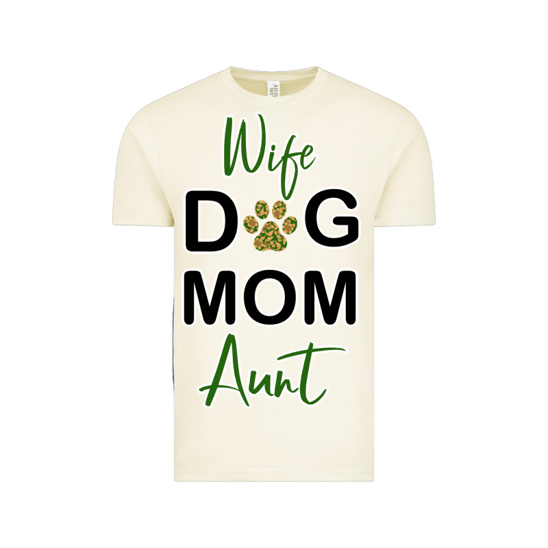 Wife Dog Mom Aunt Vintage Tee by Bettercallsaul | Teevron