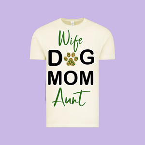 Wife Dog Mom Aunt Vintage Tee Designed By Bettercallsaul
