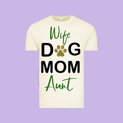 Wife Dog Mom Aunt Vintage Tee Designed By Bettercallsaul