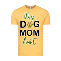 Vintage Mustard Wife Dog Mom Aunt Vintage Tee - Bettercallsaul