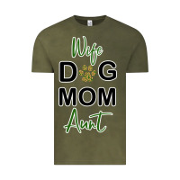 Vintage Olive Wife Dog Mom Aunt Vintage Tee - Bettercallsaul