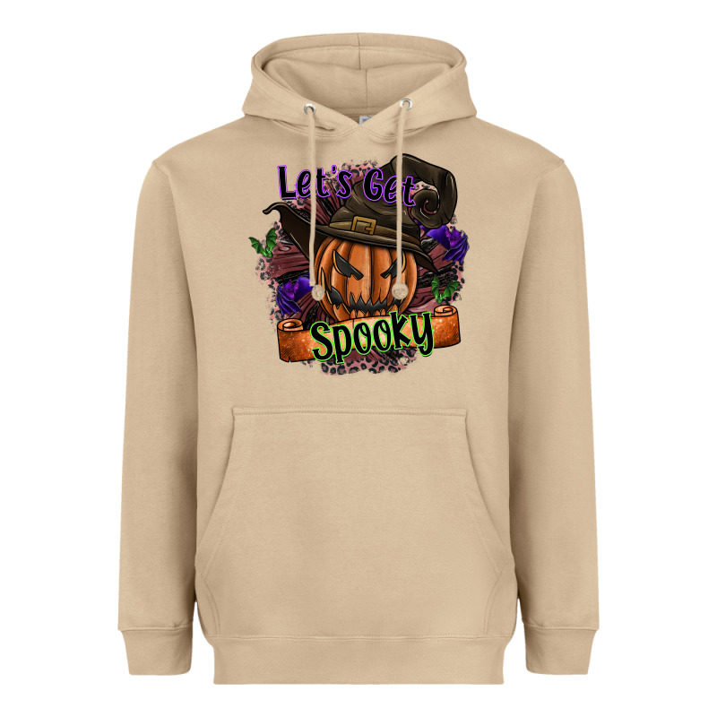 Lets Get Spooky Heavyweight Hoodie by SublimationCraftShop | Teevron