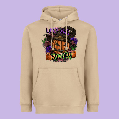 Lets Get Spooky Heavyweight Hoodie Designed By Sublimationcraftshop