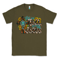 Army Green let me tell you about my jesus Classic Tee - RacoonDesign