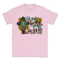 Bubblegum Pink let me tell you about my jesus Classic Tee - RacoonDesign