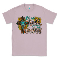 Lilac let me tell you about my jesus Classic Tee - RacoonDesign