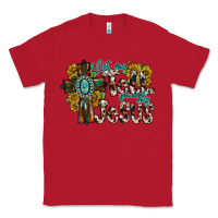 Red let me tell you about my jesus Classic Tee - RacoonDesign