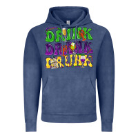 Vintage Denim Drink drank drunk Vintage Hoodie - NancyCooperArtShop