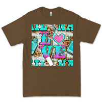 Love Nail And Polish With Leopard Seamless Pattern Bbs Premium Tee | Teevron