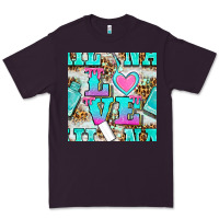 Plum love nail and polish with leopard seamless pattern bbs Premium Tee - BundleAndBundleShop